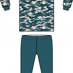 pyjama camouflage 2 Klein formaat