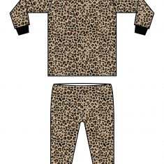 pyjama leopard 2 klein formaat