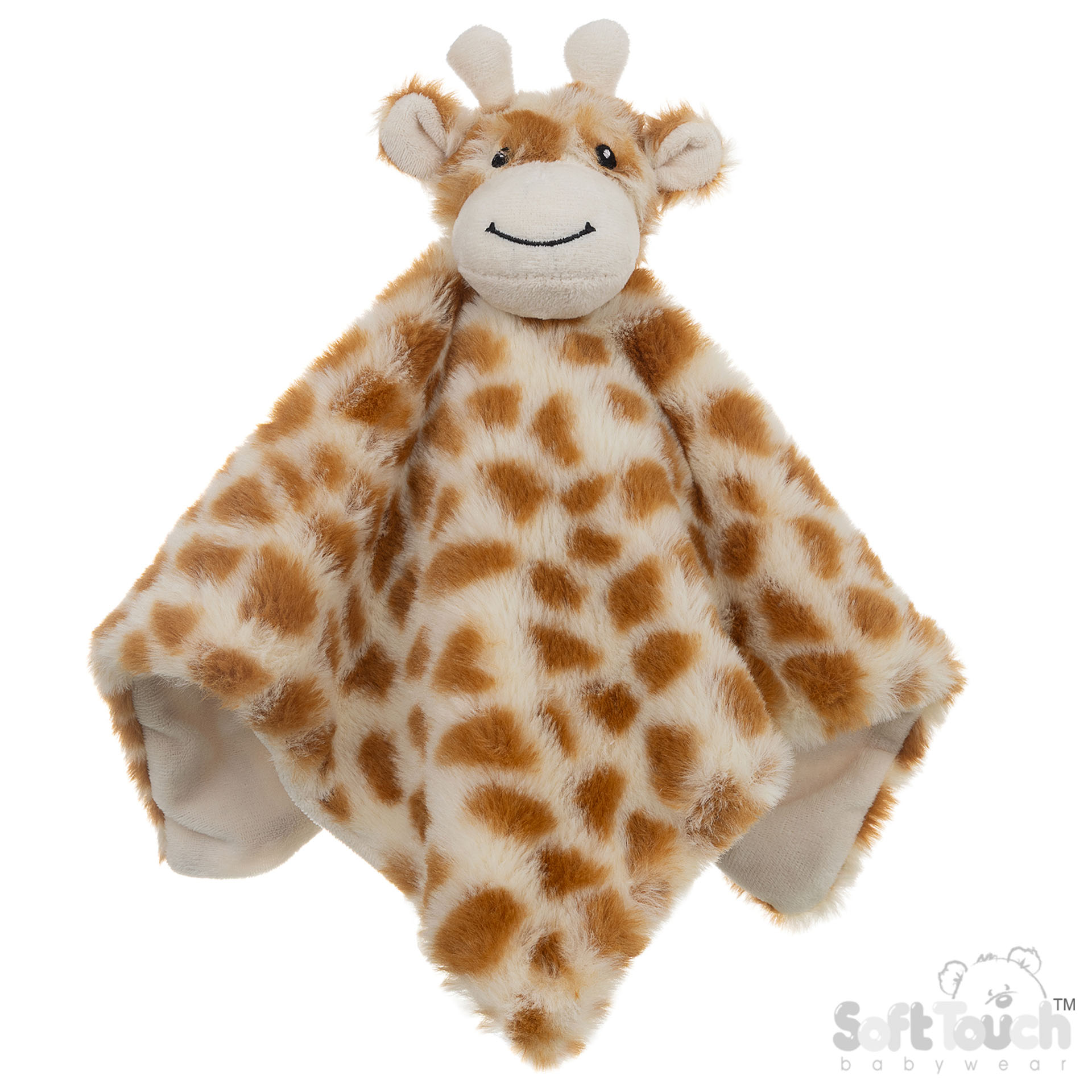Soft Touch BC70 Knuffeldoekje Giraffe.